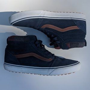 Vans - Men's Blue Suede High-tops - 11